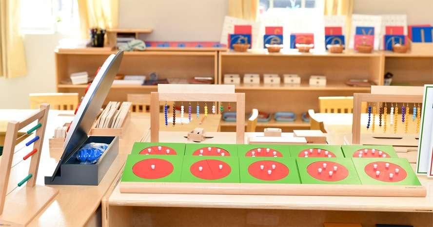 Sensorial Area at Applebee Montessori